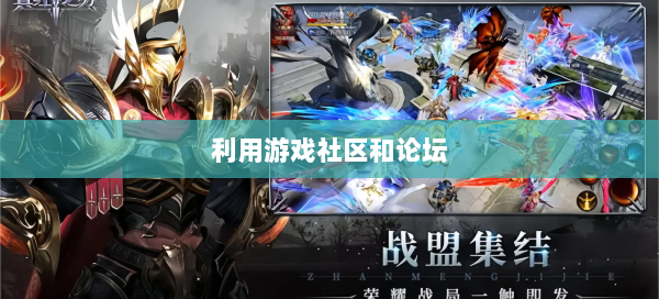 利用游戏社区和论坛 第2张