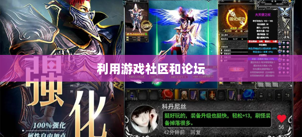 利用游戏社区和论坛 第3张