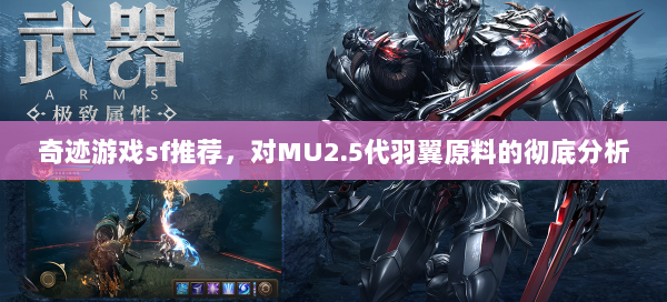 奇迹游戏sf推荐，对MU2.5代羽翼原料的彻底分析